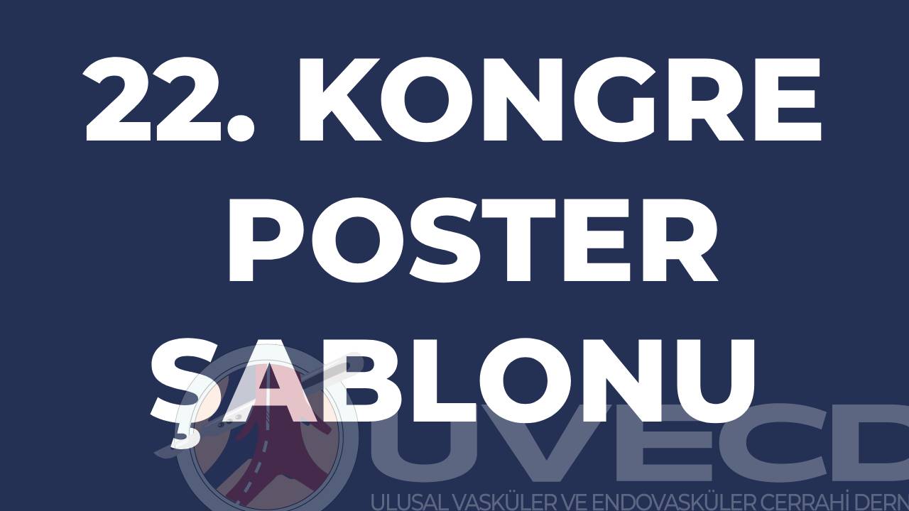 Uvecd 22. Kongre Poster Şablonu